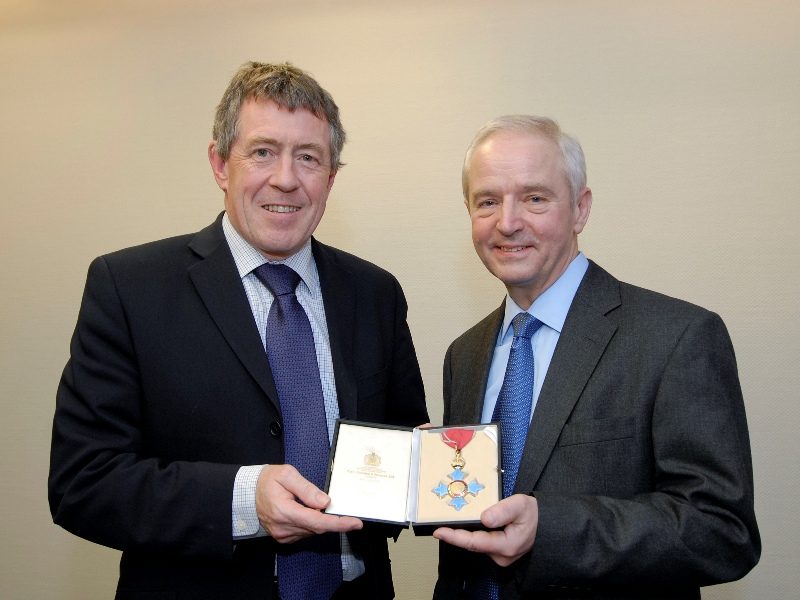 Honorary CBE for Head of Diamond Light Source