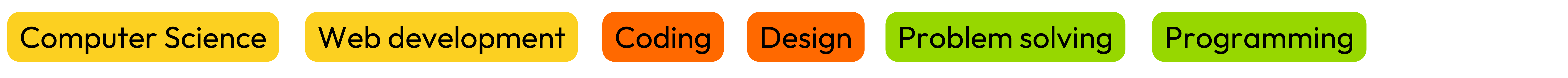 •	Subjects: Computer science •	Topics: Web development, Coding •	Skills: Design, Problem solving, Programming;