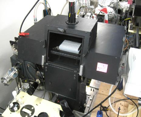 Figure 3: HT-CD multi-cell plate commissioned on Module A end station.