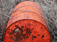 rusty container