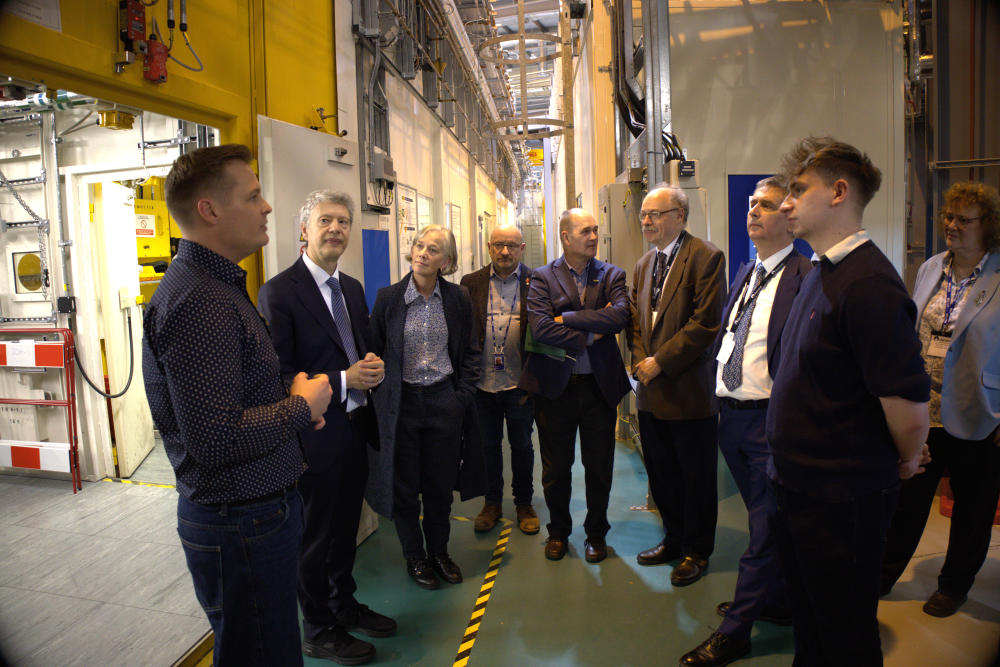 Senior beamline scientist Blake Balcomb talked about Diamond's XChem facility