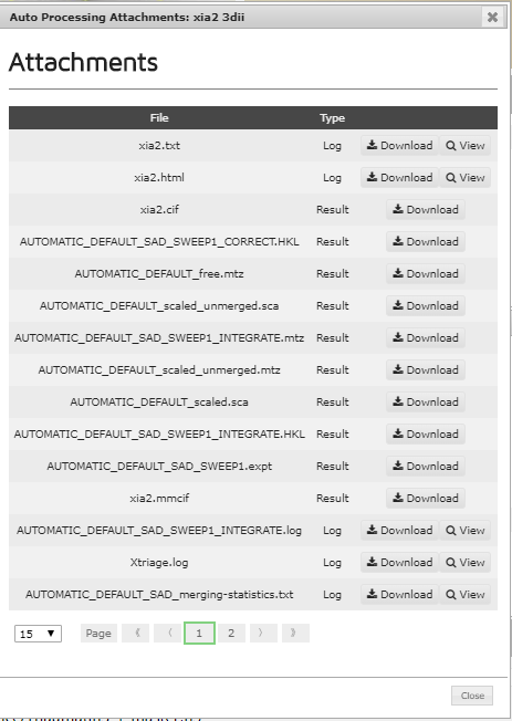 logs and files