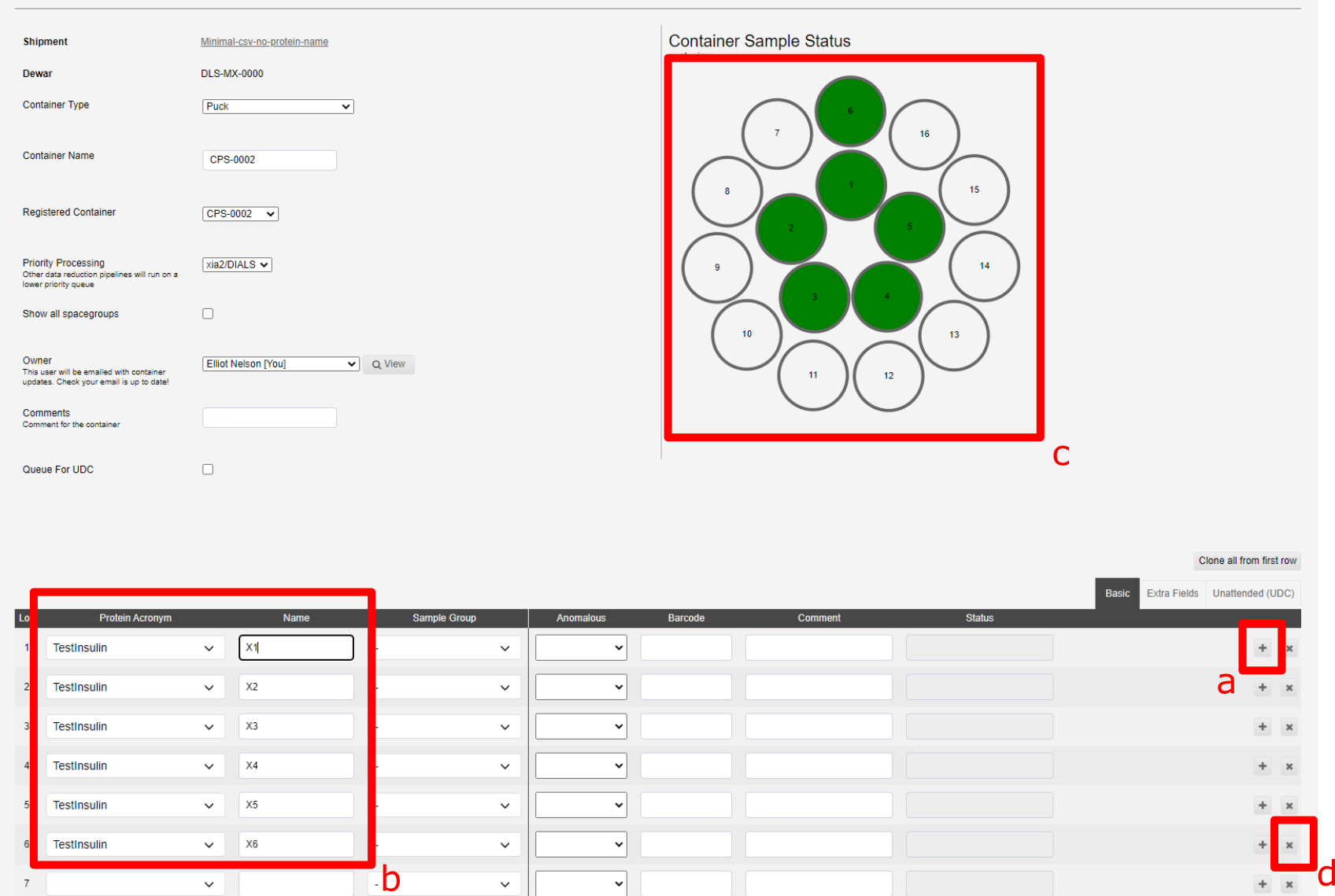 buttons for interface