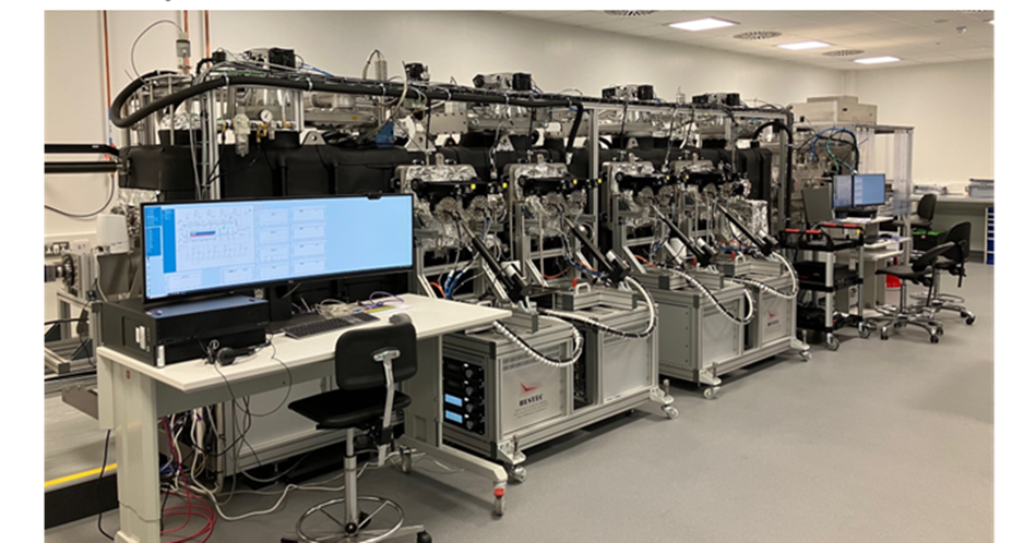 Figure 5: Photograph of Diamond’s multilayer deposition system.