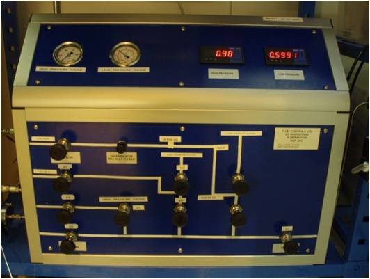 The I11 gas pressure panel