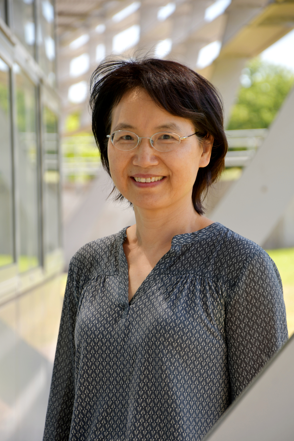 Professor Peijun Zhang, Director of eBIC at Diamond and Professor of Structural Biology at the University of Oxford