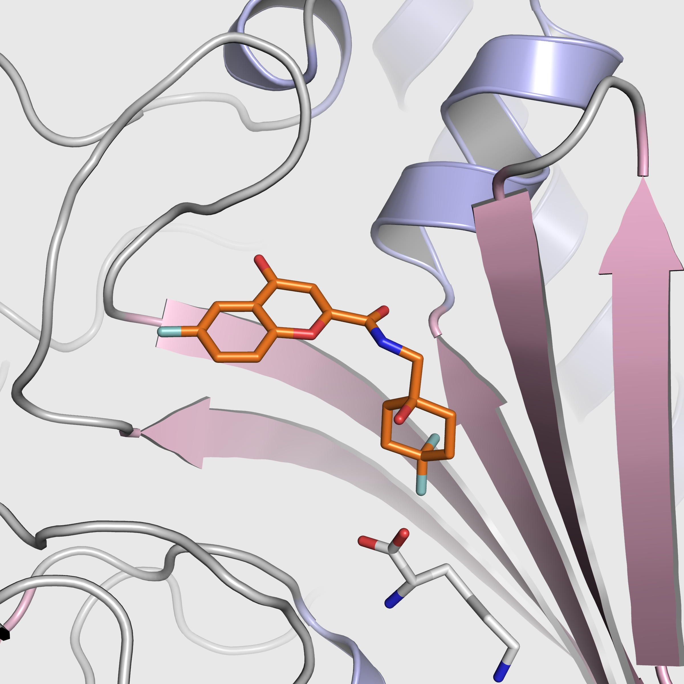 Structure of a novel small molecule inhibitor of apicomplexan KRS1 bound to the active site of Cryptosporidium parvum Lysyl tRNA synthetase (CpKRS)