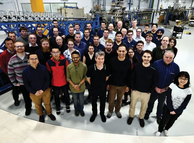 Figure 2: The scientists, engineers, technicians and PDRAs that make up the Magnetic Materials Group.