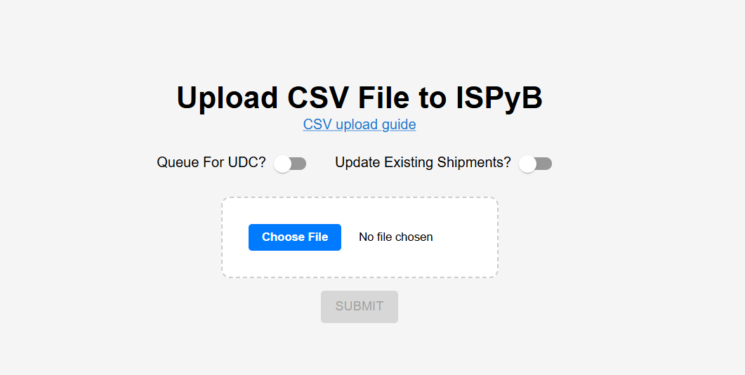 CSV Uploader