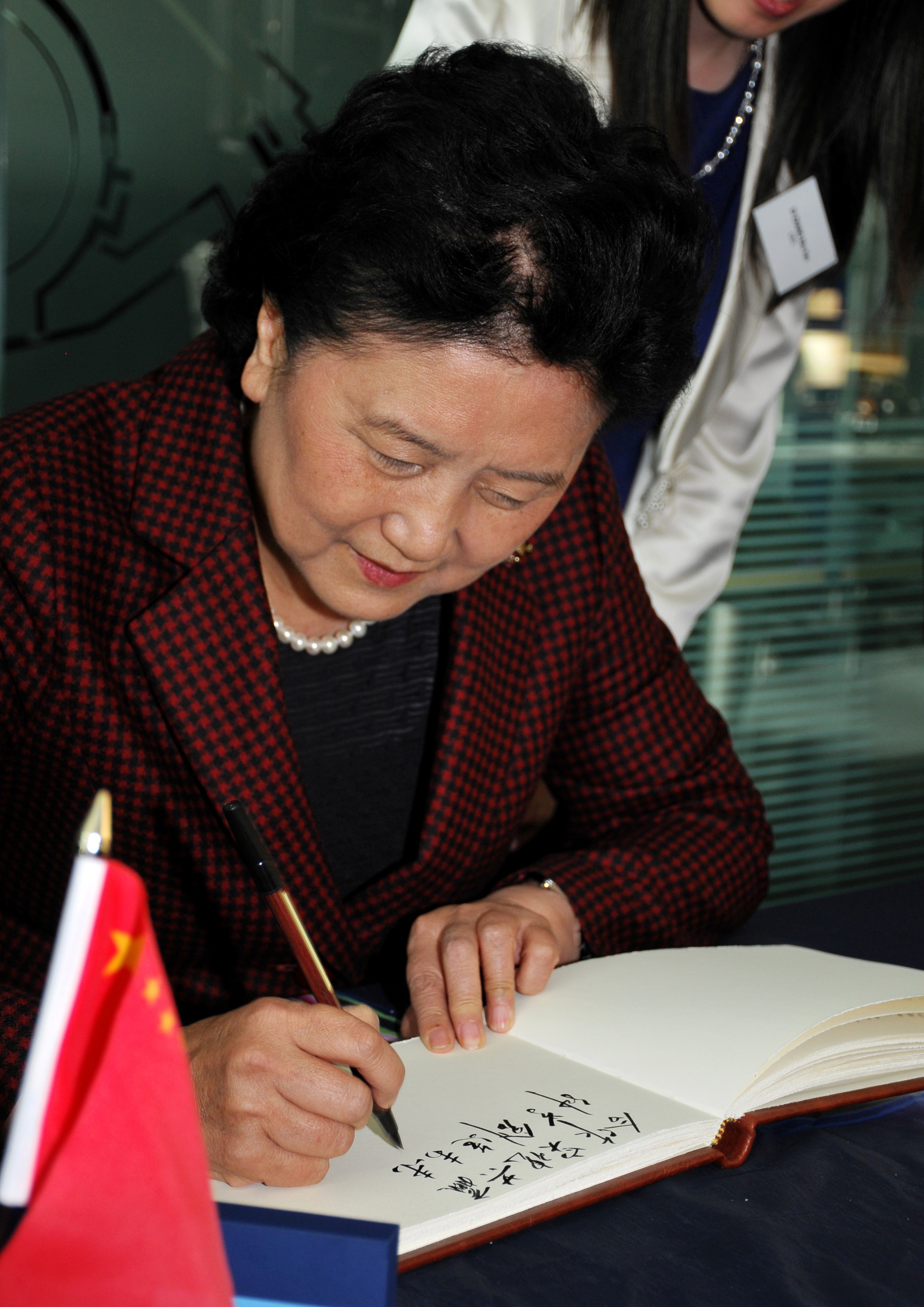 China’s Vice Premier Yangdong Liu from the Chinese government and embassy