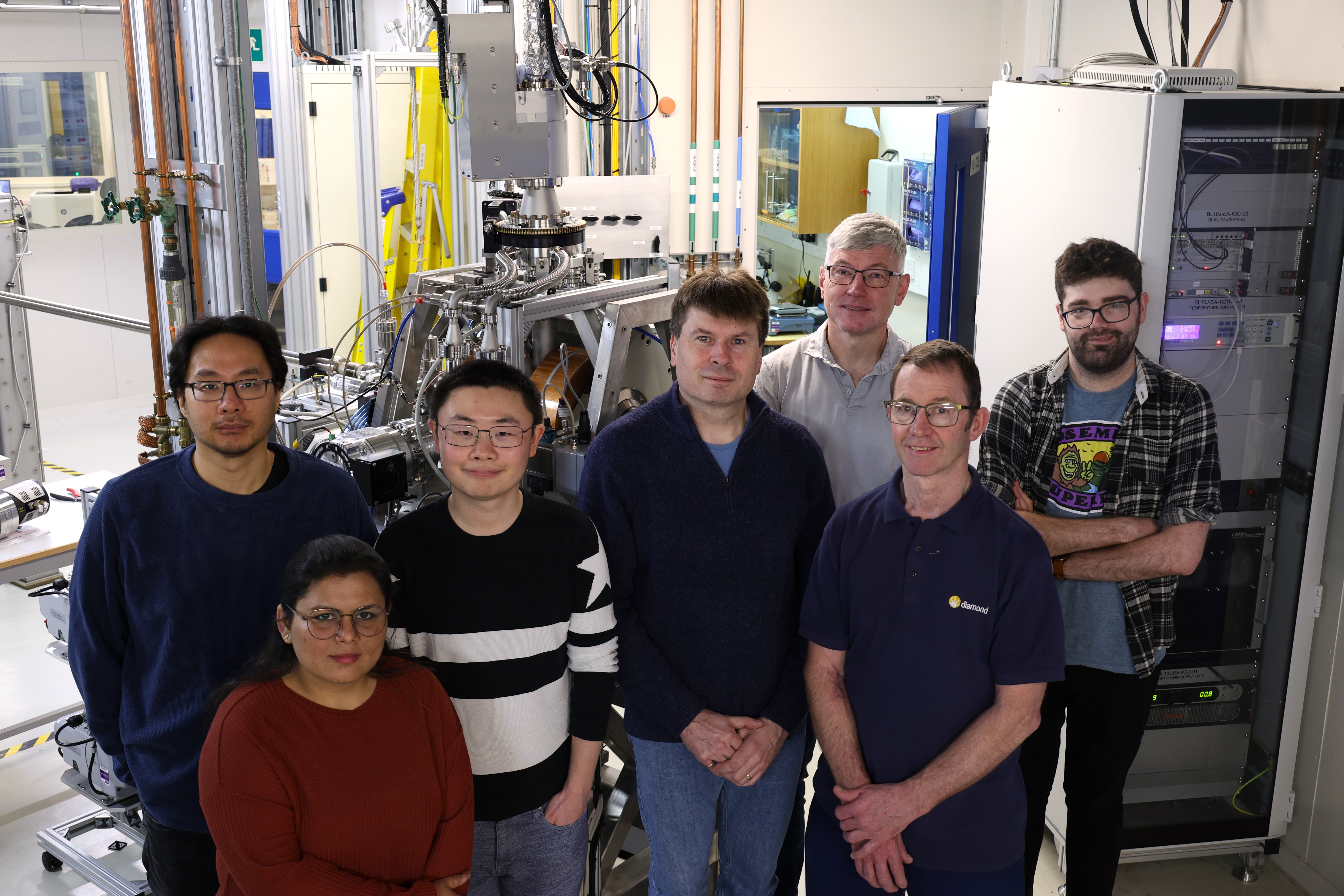 The I10 team: Peter Bencok, Jack Pearce Raymond Fan, Zhibo (Alan) Qi, Paul Steadman, Mark Sussmuth Kiranjot