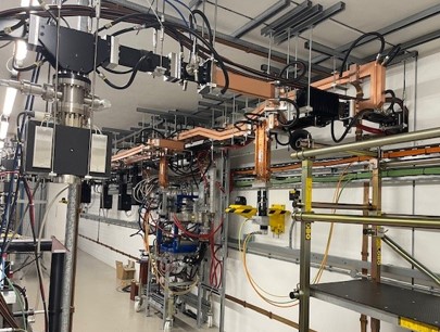 Figure 4. The new waveguide and SLED cavity arrangement in the Linac.