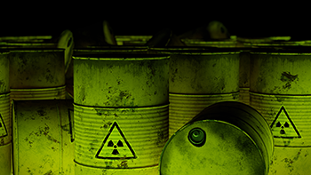 nuclear storage barrels