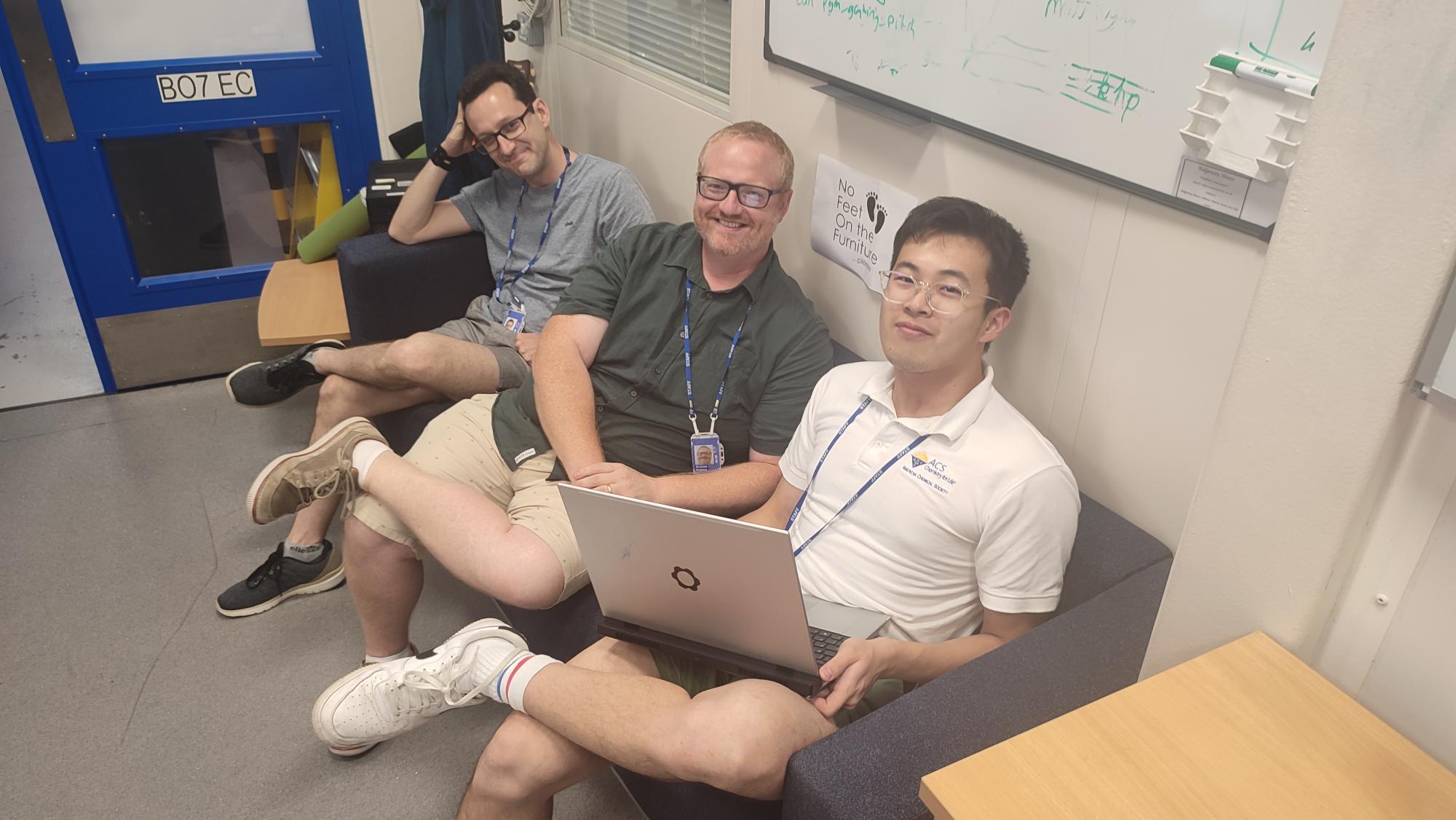 Murilo Bazan Da Silva, Andrew Walters and Patrick Wang