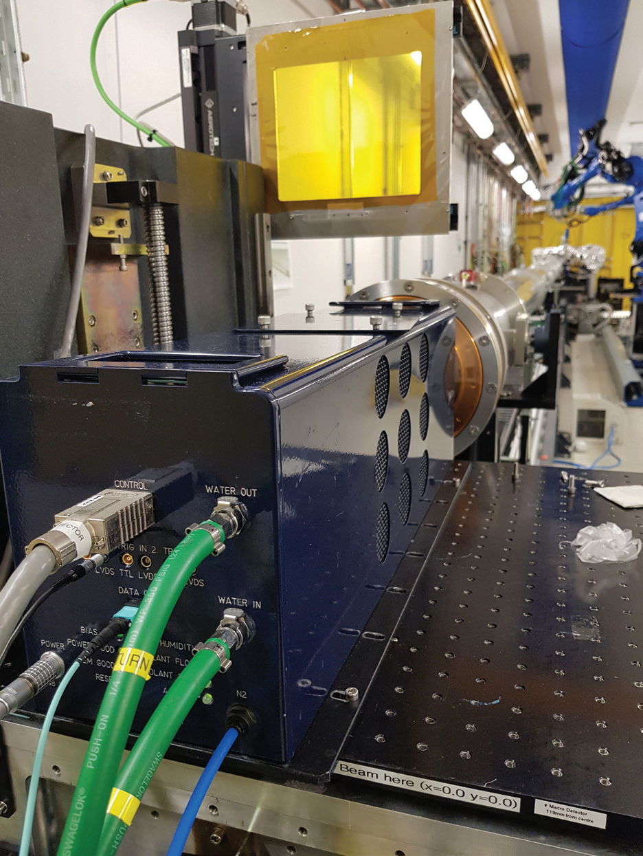 Beamline I13 detector, with Odin readout.