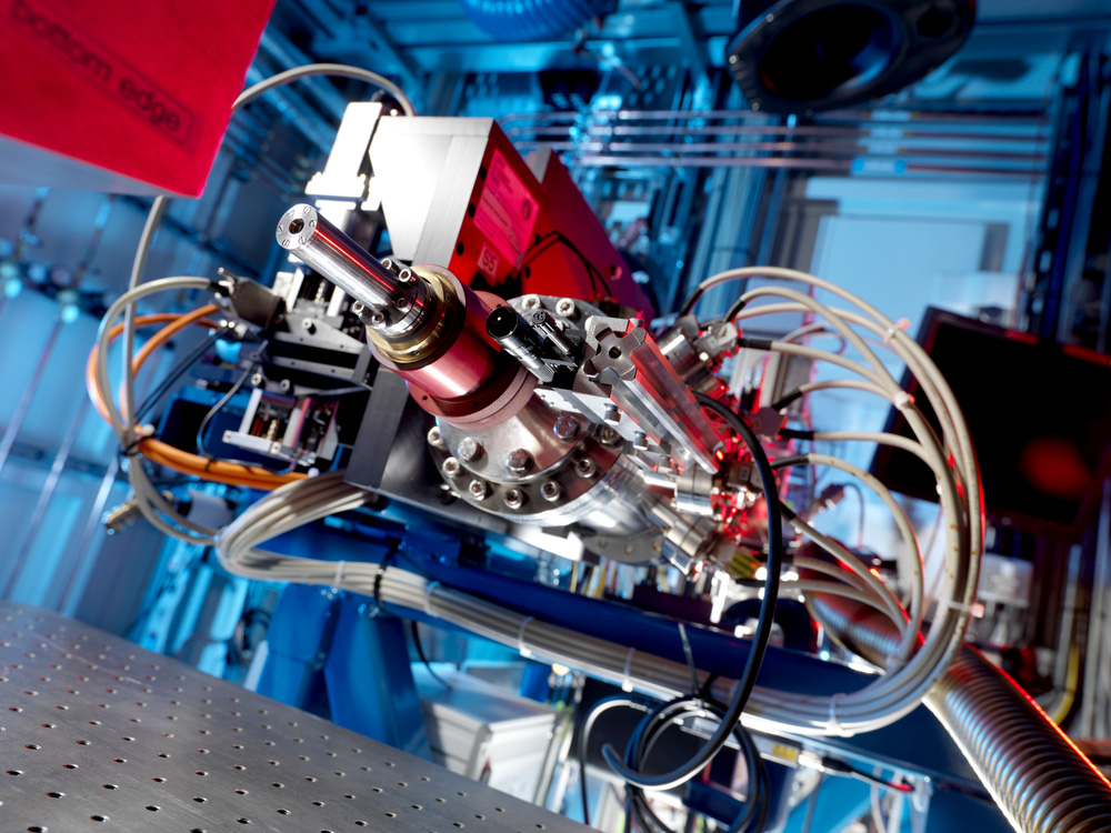 The experimental set up on I22, a small-angle scattering and diffraction beamline