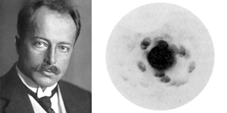 Max von Laue & the first copper sulphate diffraction pattern