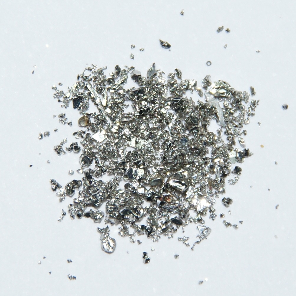 Tiny palladium crystals, the largest are 1-2 mm in size