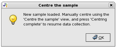 centering sample