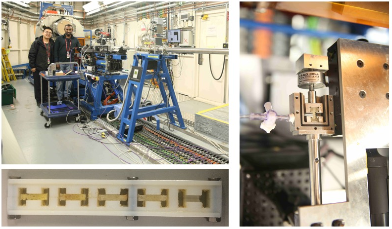 Research team imaging the nanomechanics