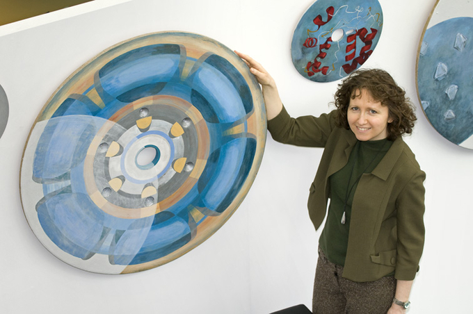 Artist in residence Sharon Wyper