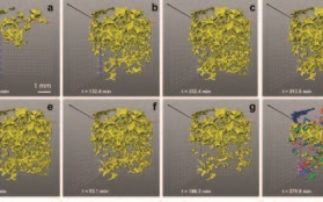 Imaging multiphase fluid flow in permeable media 